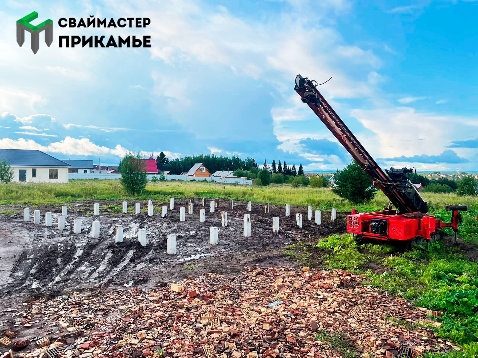 Свая забивная 200х200 мм. длиной 3000 мм.